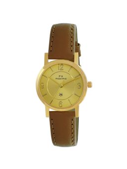 PA Maxima - Women 57863LMLY Gold Dial Analog Watch (S)