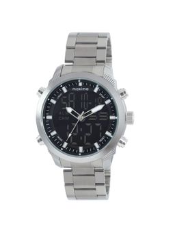 PA Maxima - Men 58240CMAN Black Dial Analog-Digital Watch (L)