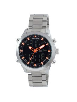 PA Maxima - Men 58243CMAN Black Dial Analog-Digital Watch (L)
