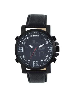 PA Maxima - Men 58250LMAN Black Dial Analog-Digital Watch (L)