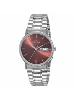 PA Maxima - Men 58520CMGI Maroon Dial Analog Watch (S)