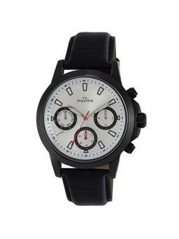 PA Maxima - Men 59680LMGB Silver Dial Analog Watch (L)