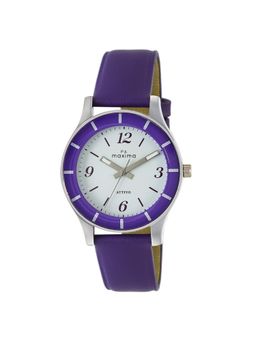 PA Maxima - Women 59740LMLI White Dial Analog Watch (S)