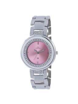 PA Maxima - Women 60217BMLI Pink Dial Analog Watch (S)