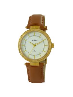 PA Maxima - Women 61981LMLY White Dial Analog Watch (M)