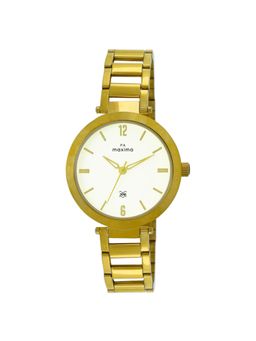 PA Maxima - Women 62162CMLY White Dial Analog Watch (M)