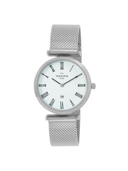 PA Maxima - Women 62660CMLI White Dial Analog Watch (S)