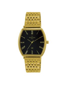 PA Maxima - Men 62672CMGY Black Dial Analog Watch (M)