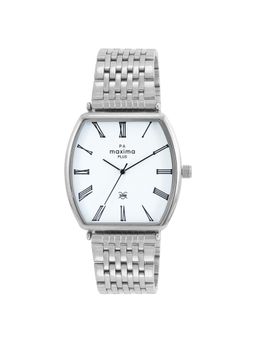PA Maxima - Men 62680CMGI White Dial Analog Watch (M)