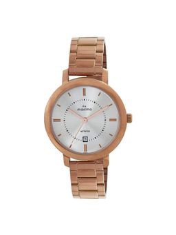 PA Maxima - Women 63406CMLR Silver Dial Analog Watch (S)