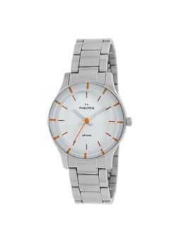 PA Maxima - Women 63781CMLI White Dial Analog Watch (S)