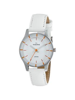 PA Maxima - Women 63781LMLI White Dial Analog Watch (S)