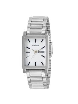 PA Maxima - Men 64092CMGI White Dial Analog Watch (S)