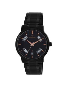 PA Maxima - Men 64460CMGB Black Dial Analog Watch (M)