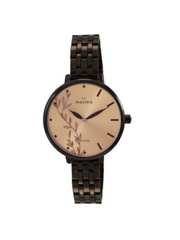 PA Maxima - Women 65841CMLE Rose Gold Dial Analog Watch (M)