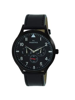 PA Maxima - Men 66281LMGB Black Dial Analog Watch (L)