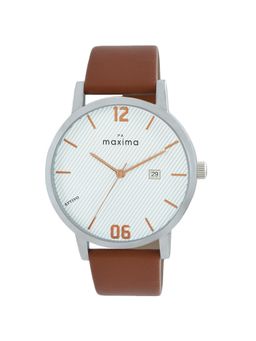 PA Maxima - Men 67040LMGI White Dial Analog Watch (L)