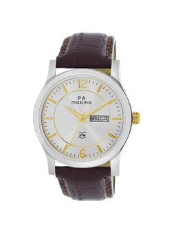 PA Maxima - Men T-55611LMGI Silver Dial Analog Watch (M)