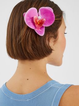 Accessorize London - Pink Embellished Plastic Hair Pin