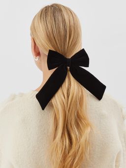 Accessorize London - Black Solid Synthetic Hair Pin