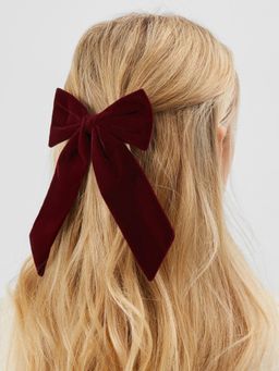 Accessorize London - Burgundy Solid Synthetic Hair Pin