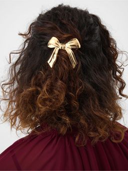 Accessorize London - Gold Solid Metal Hair Pin