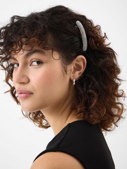 Accessorize London - Silver Embellished Metal Hair Pin