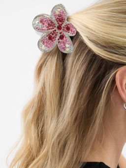 Accessorize London - Multi-Color Printed Plastic Hair Clip