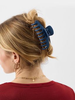 Accessorize London - Blue Solid Plastic Hair Clip