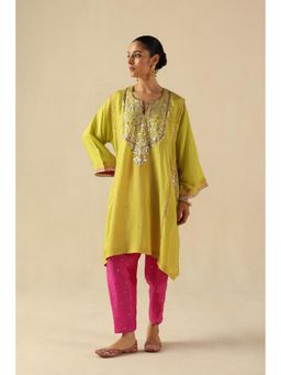 Begum Pret - Yellow Parizad Kurta with Pant