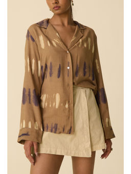 Dorabi - Asymmetric Ivory Skort