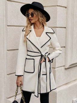 Trenbee - Kanye Trench Coat With Belt