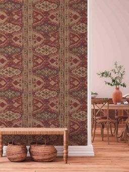 Excel - Wallpaper Marrakech Boujad Rugs In Red