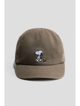 H&M - Unisex Brown Cotton Cap