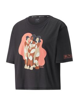 Puma - Nextgen Artist Series Boxy Women Black T-shirts
