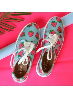La Fiza - Berry Printed Sneakers