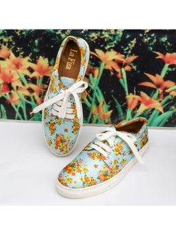 La Fiza - Daffodils Printed Sneakers