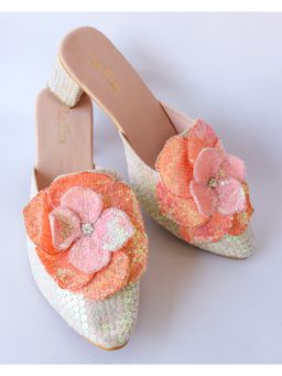 La Fiza - Talia Embroidered Heels