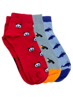 Mint & Oak - Ankle All-Stars Socks for Men (Pack of 3)