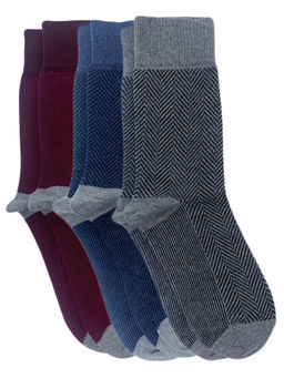 Mint & Oak - Three-in-One Socks for Men (Pack of 3)