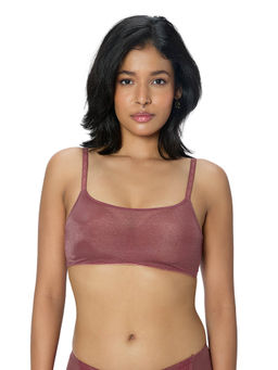 Triumph - Pink Elegant Shimmer Non-Wired Seamless Padded Bra