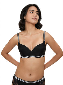 Triumph - Black Spotlight Wired Padded Seamless T-Shirt Bra