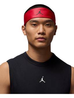 Nike - Jordan Unisex Red Dri-Fit Performance Sport Adj Headband