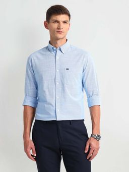 Arrow Sports - Manhattan Slim Fit Pinstriped Shirt