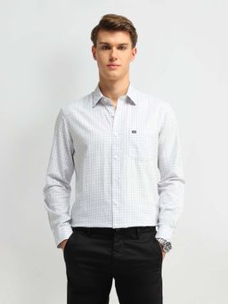 Arrow Sports - Slim Fit Micro Checks Shirt