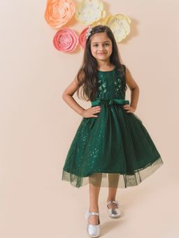 PSPeaches - Knee Length Dress - Green