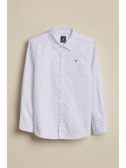 Allen Solly - Boys White Floral Casual Shirt