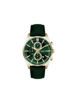Carlton London - Mens Windsor Green Analog Watch Cl-Wd-Grn
