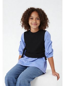 max - Girls Layered Top - Multi-Color