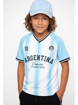 max - Boys Printed T-shirt - Blue